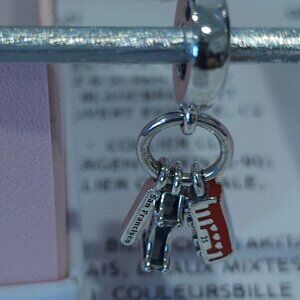 Authentic Pandora Sterling Silver *RETIRED*San Francisco Dangle Charm 797218EN09